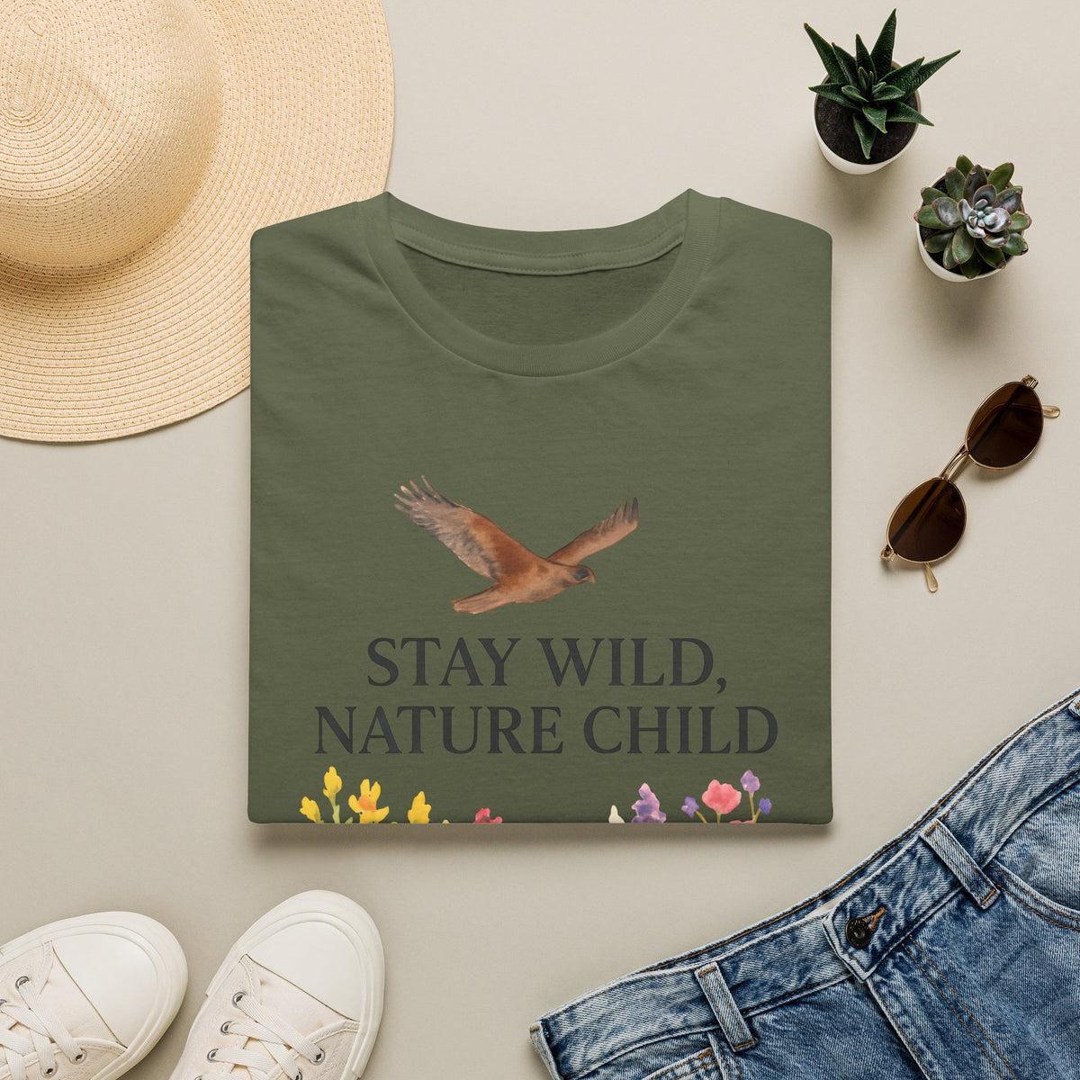 Nature Child Poster T-Shirt