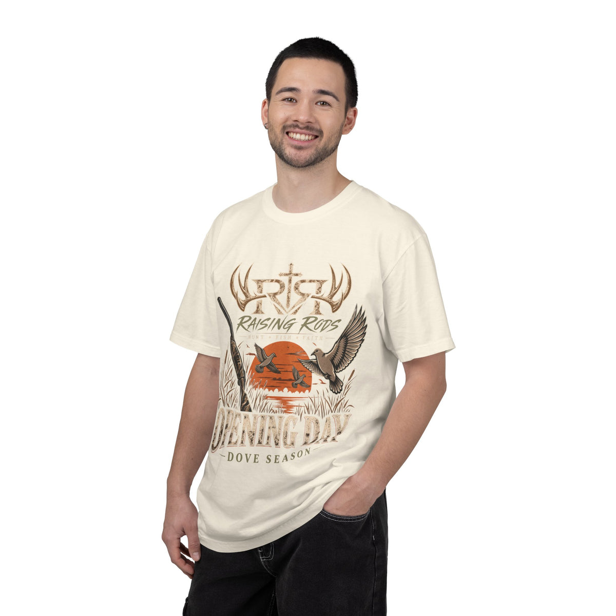 Opening Day Dove Season T-Shirt — Raising Rods Hunting Tee