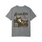 Fishing T-Shirt — "Raising Rods" Bass Fishing Graphic Tee