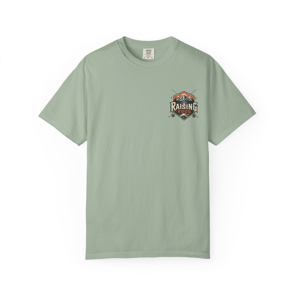 Fishing T-Shirt — "Raising Rods" Bass Fishing Graphic Tee