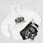 Fishing Hoodie — "Early Mornings Tight Lines" Graphic Fleece Pullover