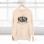 Fishing Hoodie — "Early Mornings Tight Lines" Graphic Fleece Pullover