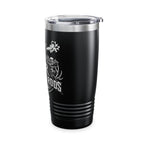 Raising Rods 20oz Hunting Tumbler — Deer Antler Rustic Insulated Cup