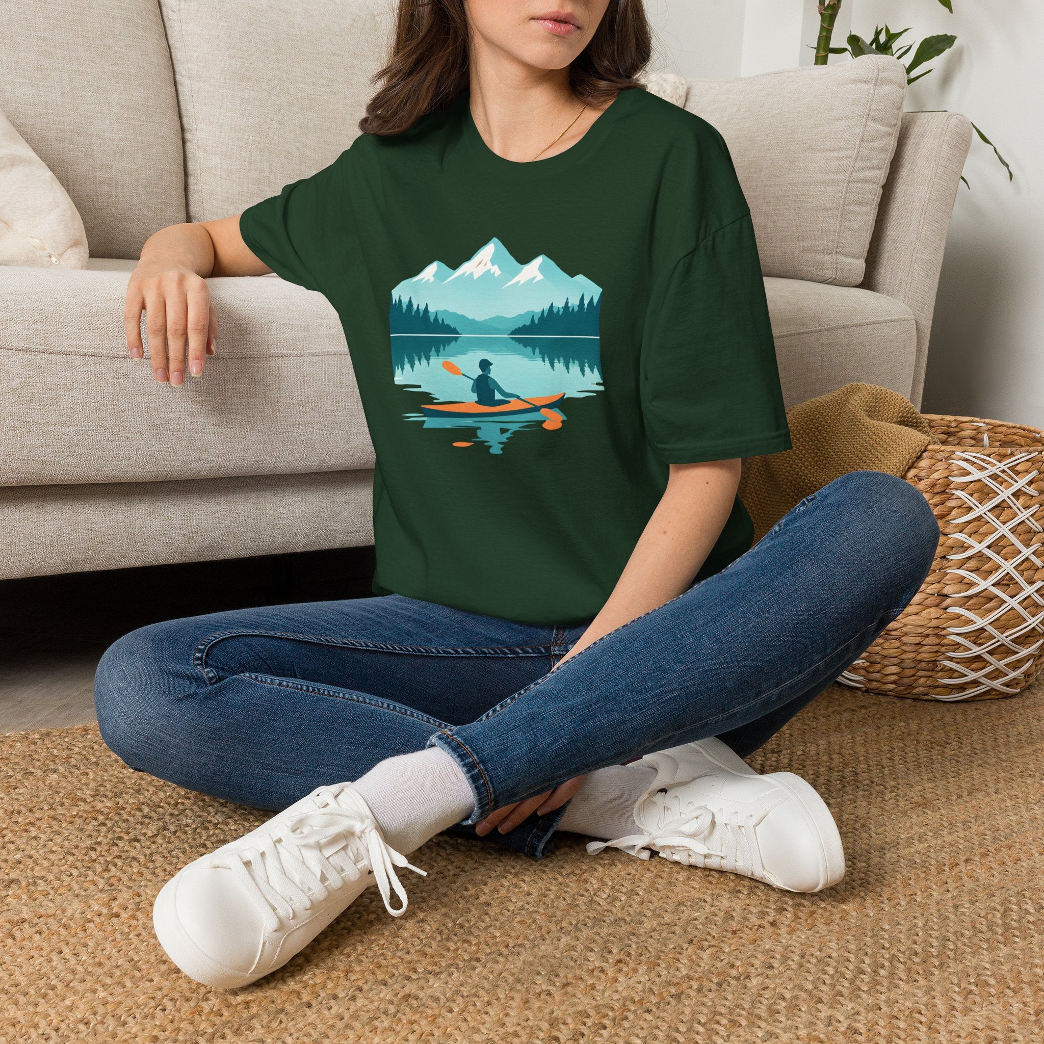 Kayak on Alpine Lake T-Shirt