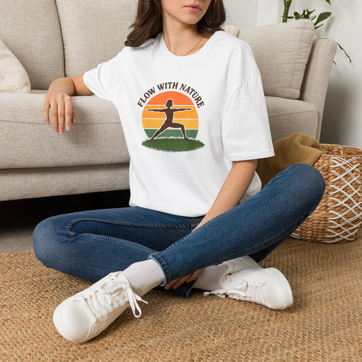Sunset Nature Yoga T-Shirt