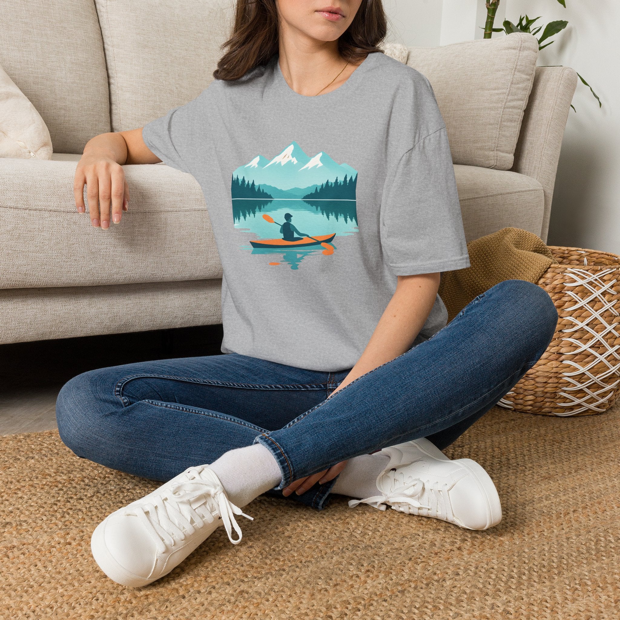 Kayak on Alpine Lake T-Shirt