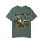 Fishing T-Shirt — "Raising Rods" Bass Fishing Graphic Tee