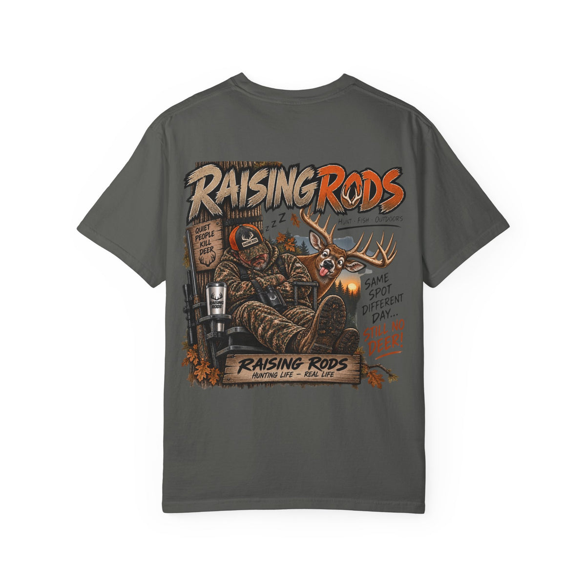Raising Rods Hunting T-Shirt