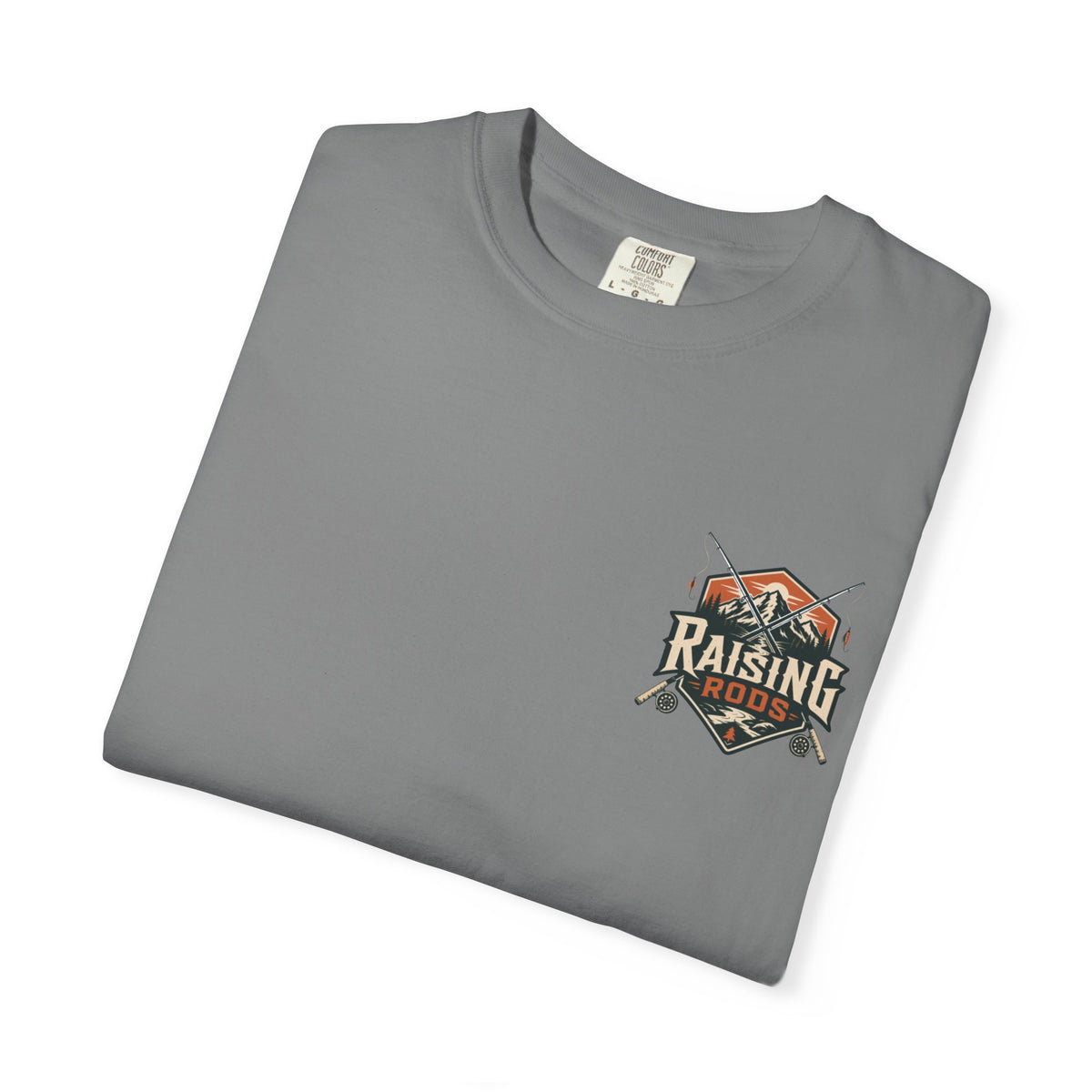 Fishing T-Shirt — "Raising Rods" Bass Fishing Graphic Tee