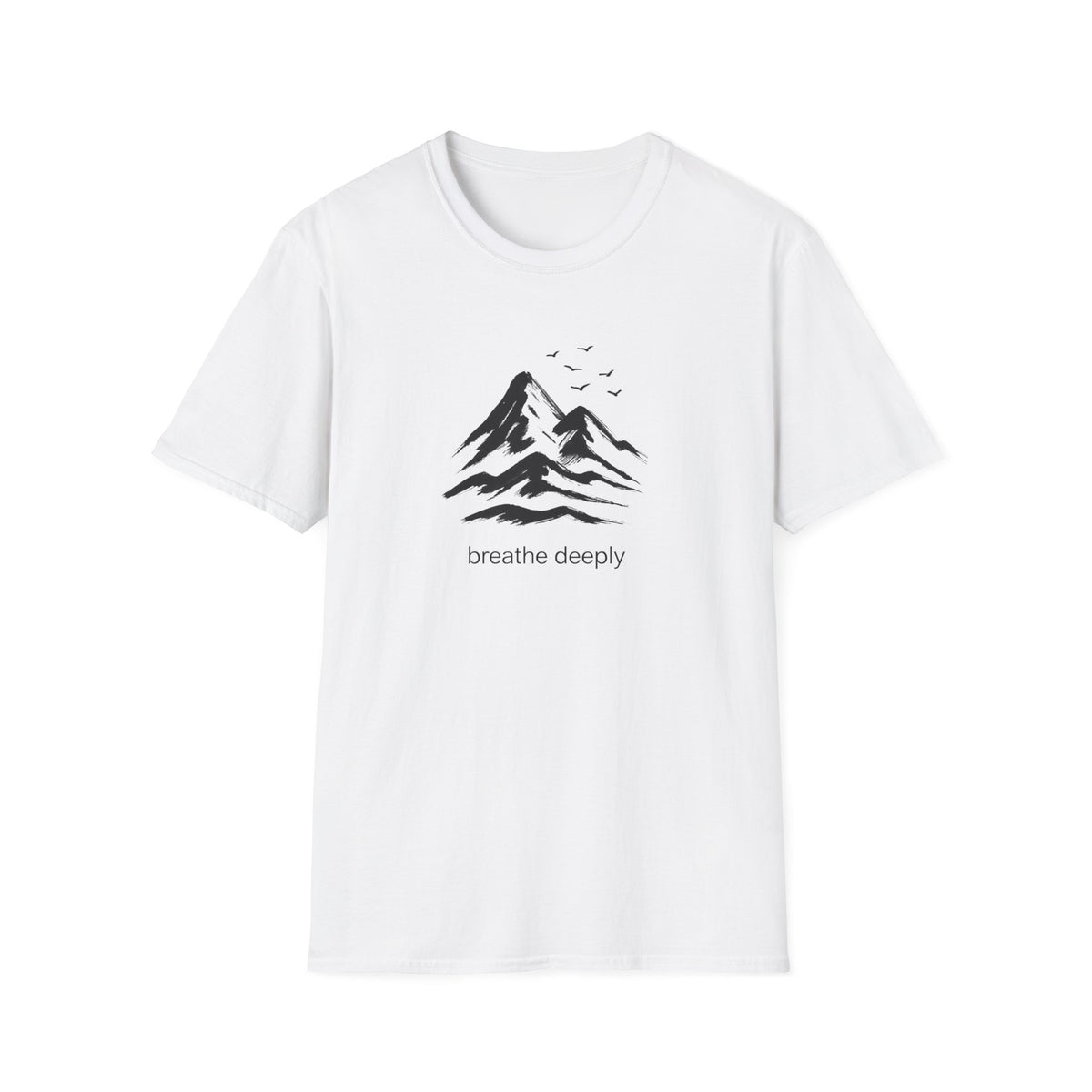 Mountains and birds T-Shirt