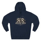 Fishing Hoodie — "Early Mornings Tight Lines" Graphic Fleece Pullover