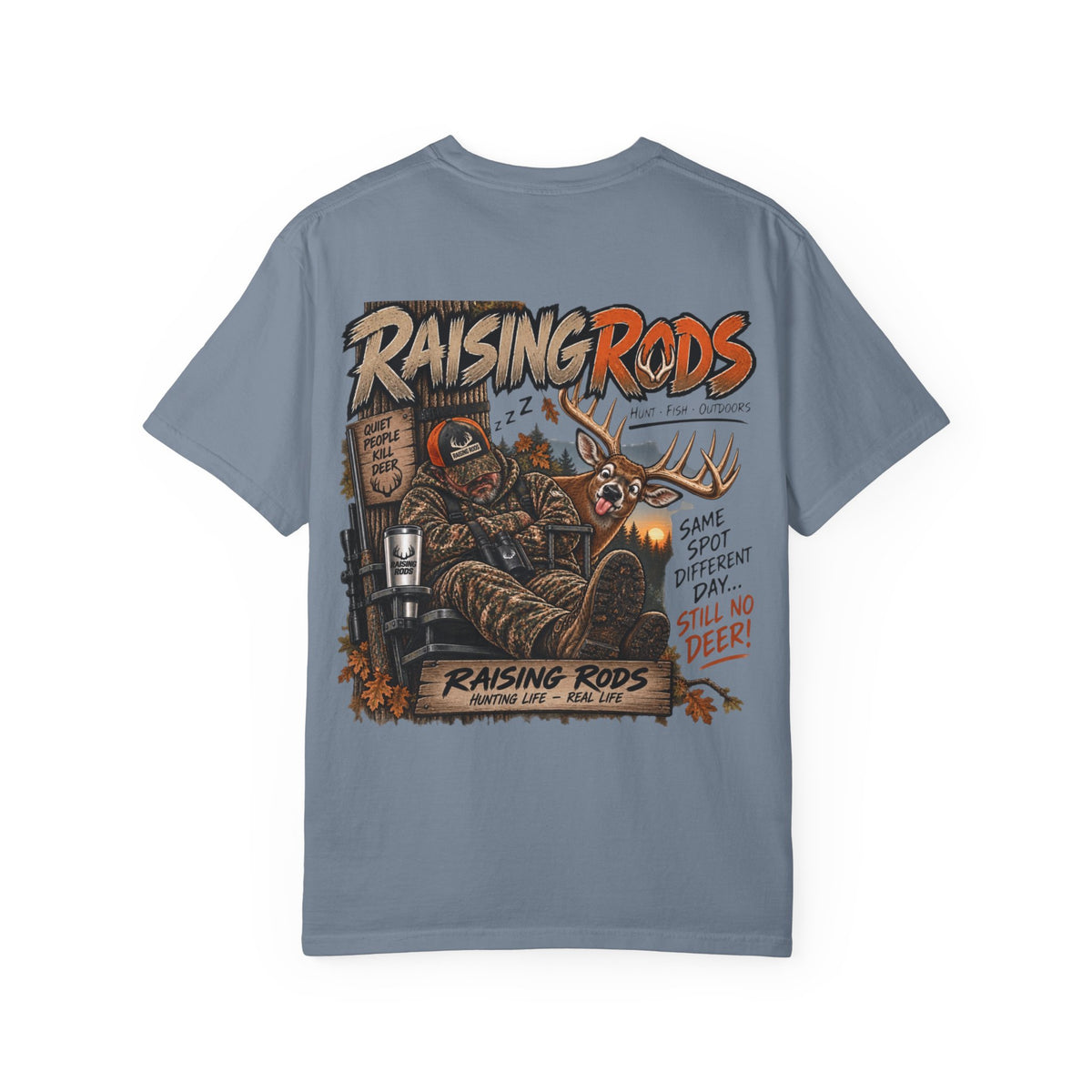 Raising Rods Hunting T-Shirt