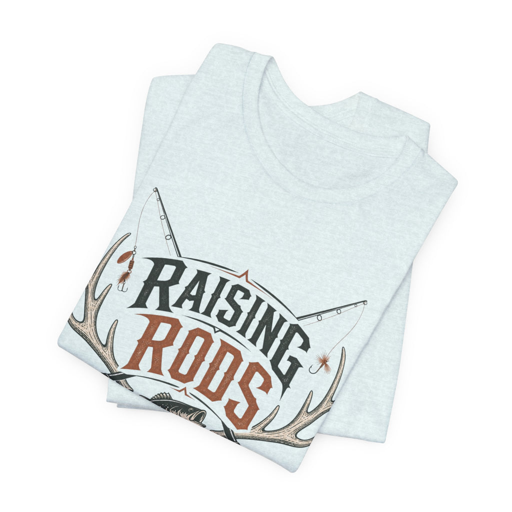 Raising Rods Fishing Tee — "Keep Calm & Get the Hook" Angler T‑Shirt