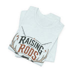 Raising Rods Fishing Tee — "Keep Calm & Get the Hook" Angler T‑Shirt