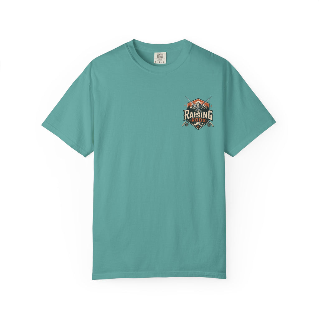 Fishing T-Shirt — "Raising Rods" Bass Fishing Graphic Tee