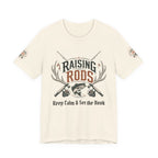 Raising Rods Fishing Tee — "Keep Calm & Get the Hook" Angler T‑Shirt
