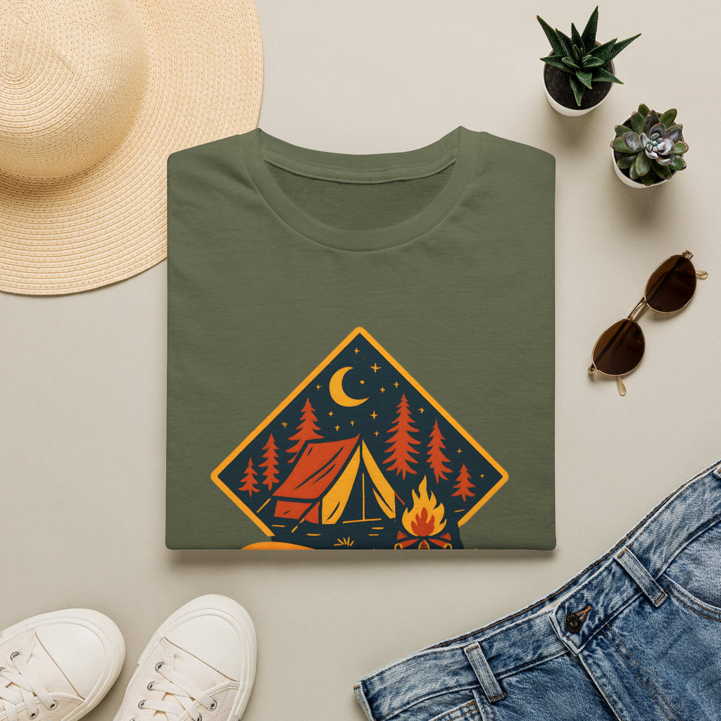 Camping Night Campfire T-Shirt