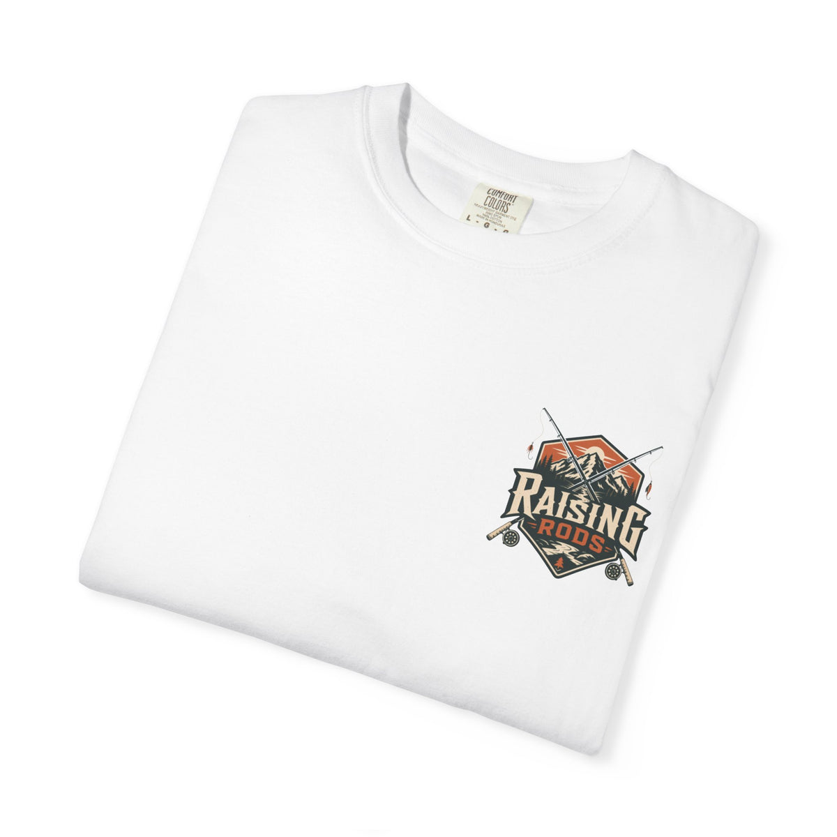 Fishing T-Shirt — "Raising Rods" Bass Fishing Graphic Tee