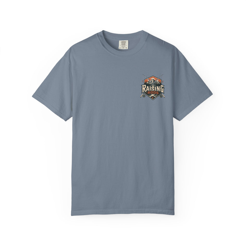 Fishing T-Shirt — "Raising Rods" Bass Fishing Graphic Tee