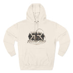 Fishing Hoodie — "Early Mornings Tight Lines" Graphic Fleece Pullover