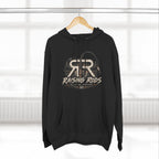 Fishing Hoodie — "Early Mornings Tight Lines" Graphic Fleece Pullover