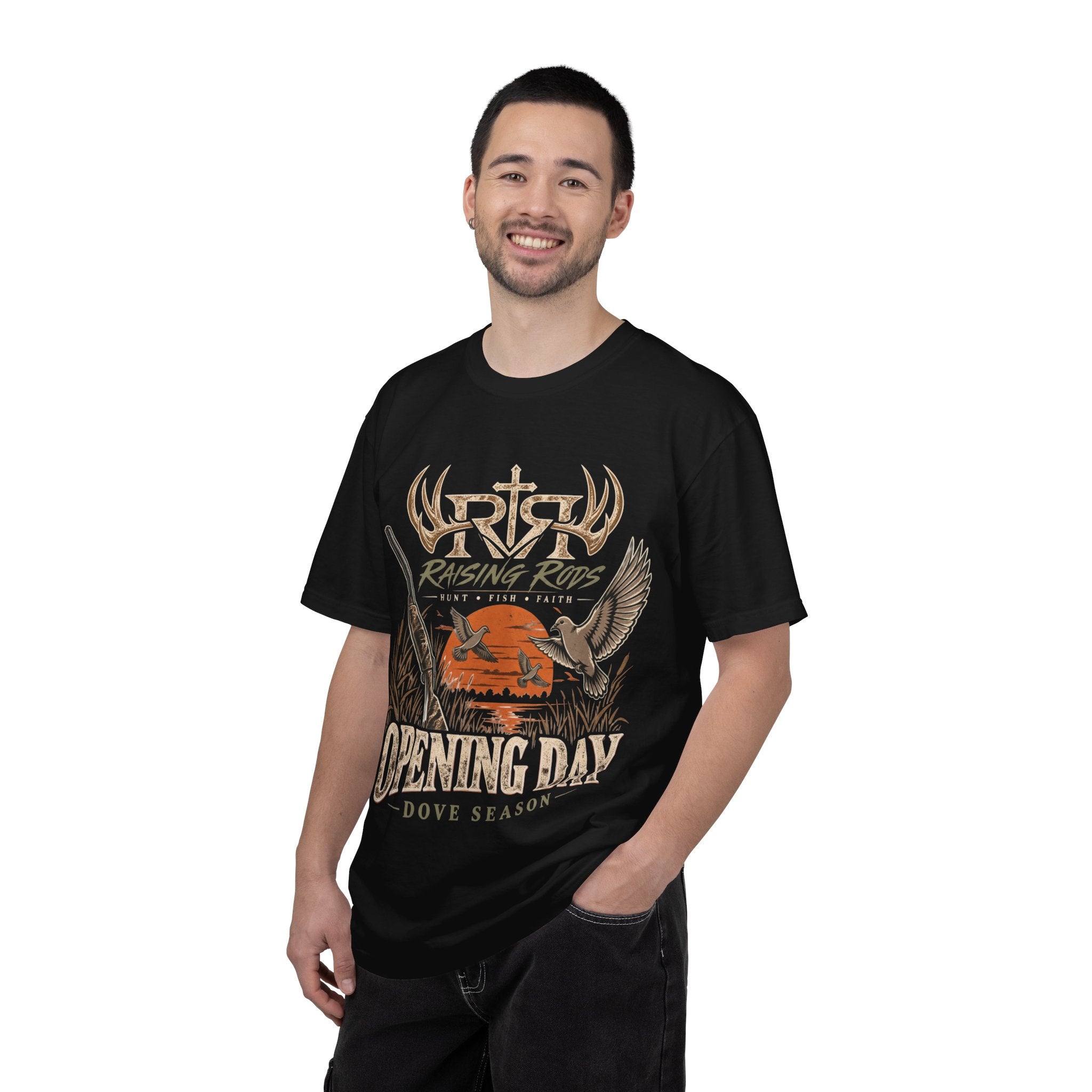 Opening Day Dove Season T-Shirt — Raising Rods Hunting Tee