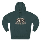 Fishing Hoodie — "Early Mornings Tight Lines" Graphic Fleece Pullover