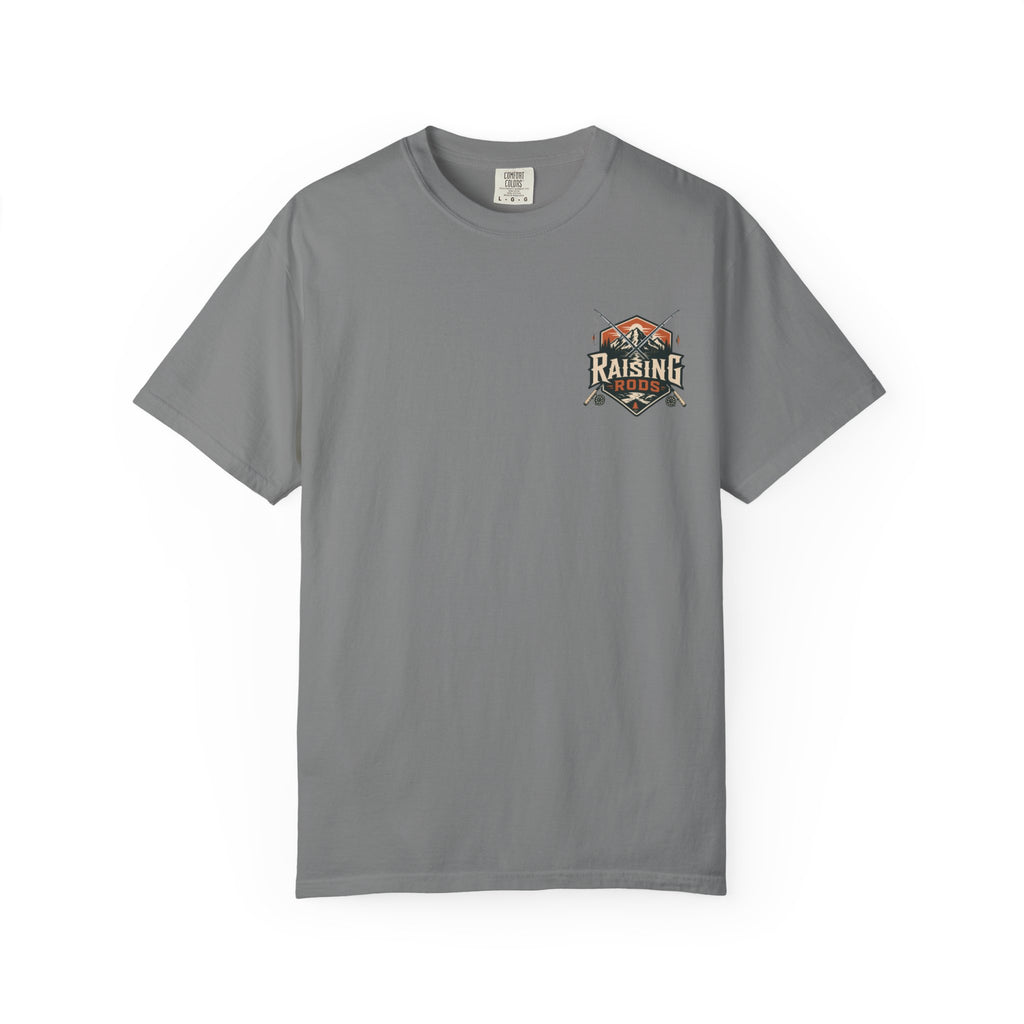 Fishing T-Shirt — "Raising Rods" Bass Fishing Graphic Tee