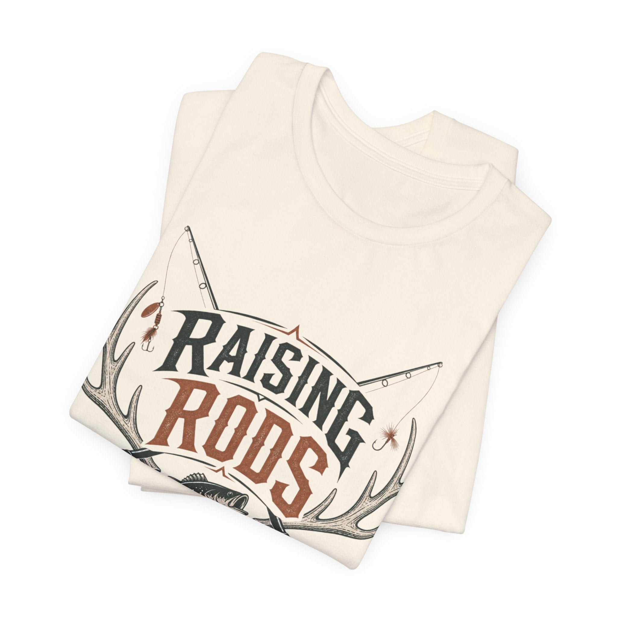 Raising Rods Fishing Tee — "Keep Calm & Get the Hook" Angler T‑Shirt