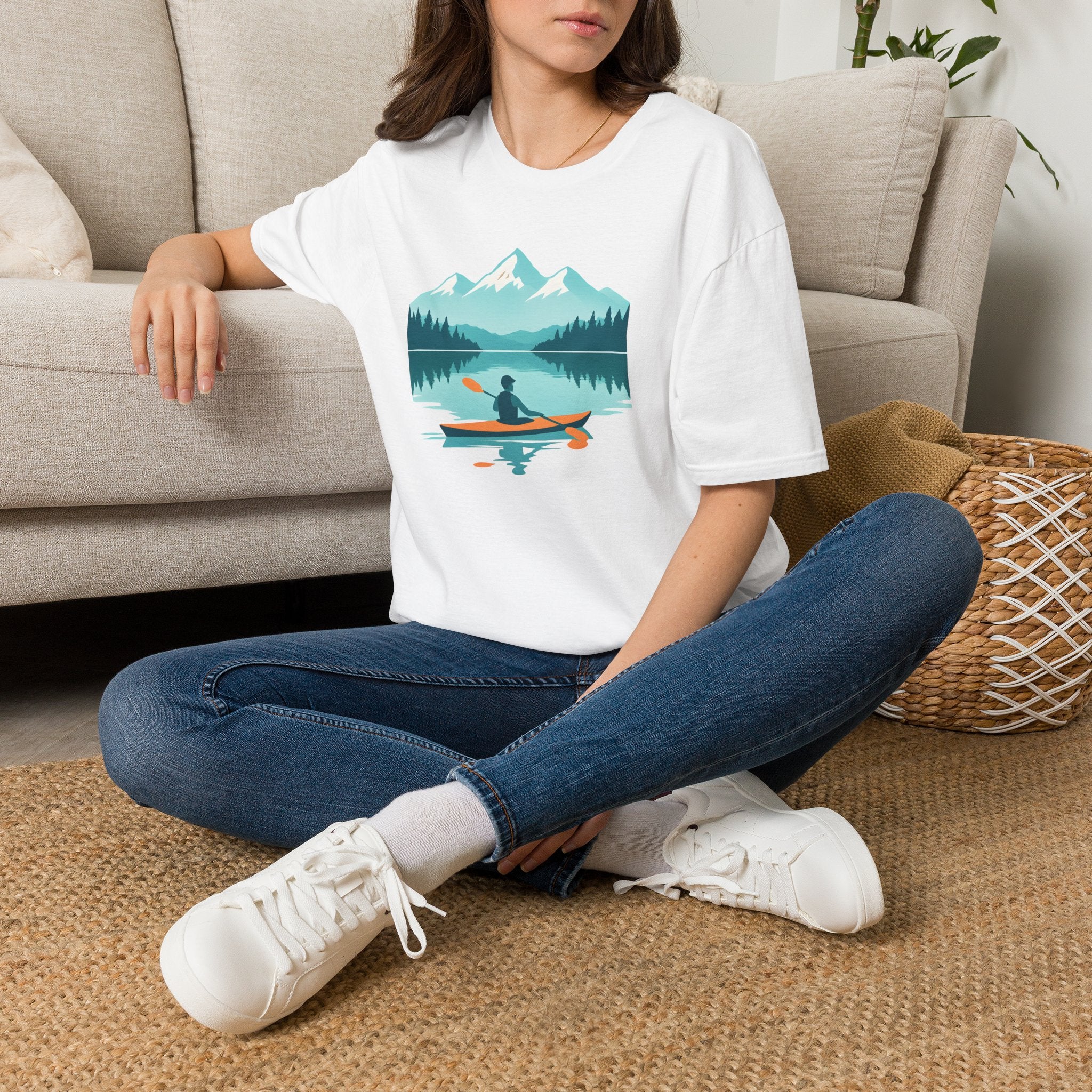 Kayak on Alpine Lake T-Shirt