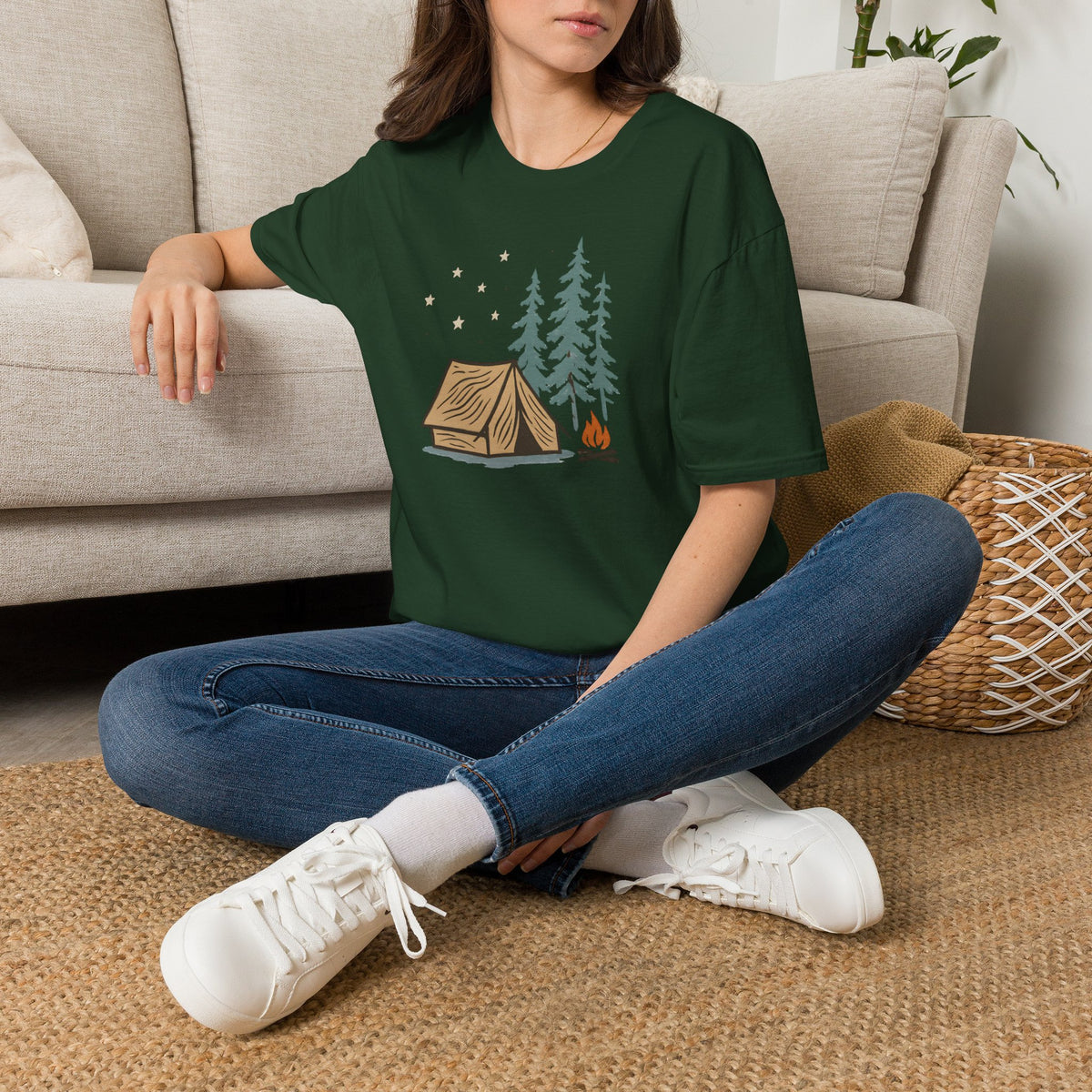 Camping under stars T-Shirt