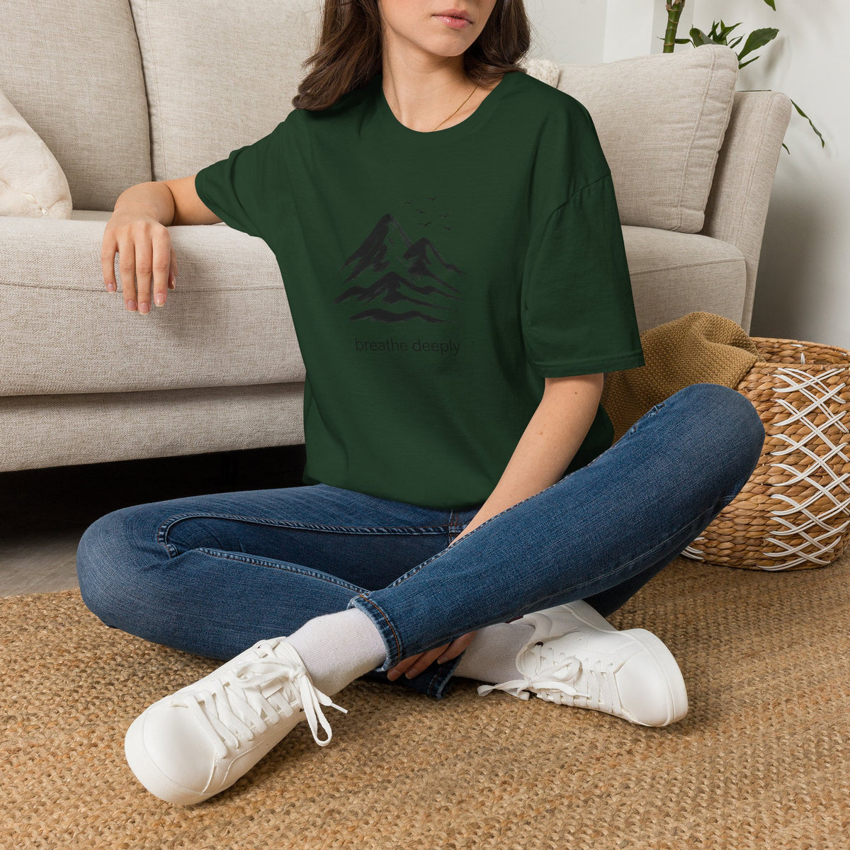 Mountains and birds T-Shirt