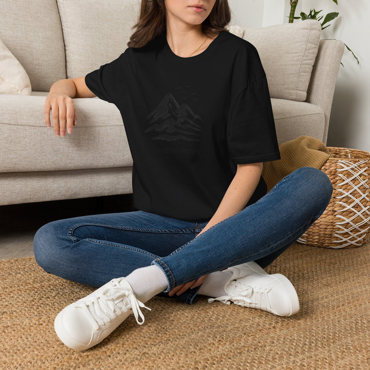 Mountains and birds T-Shirt