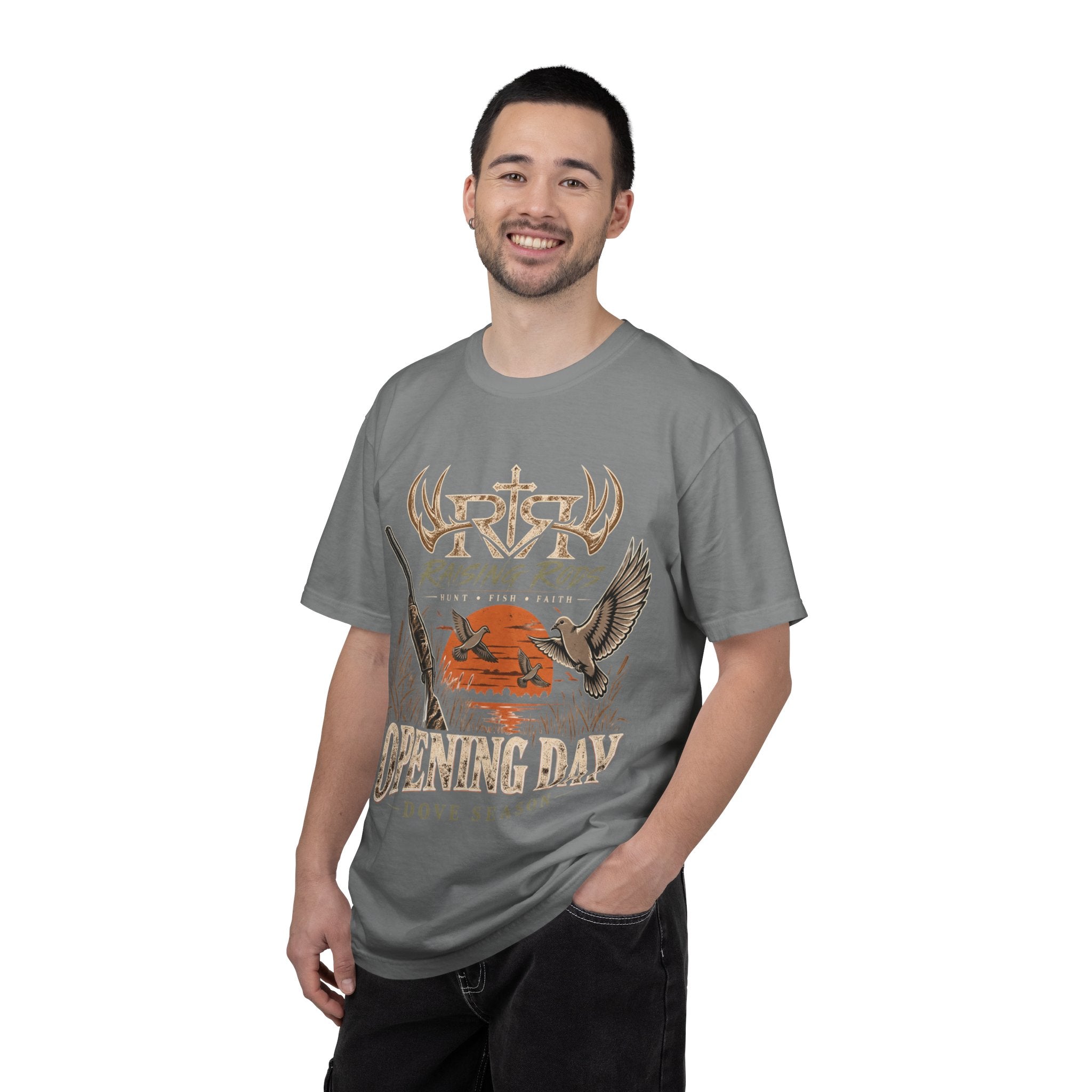 Opening Day Dove Season T-Shirt — Raising Rods Hunting Tee