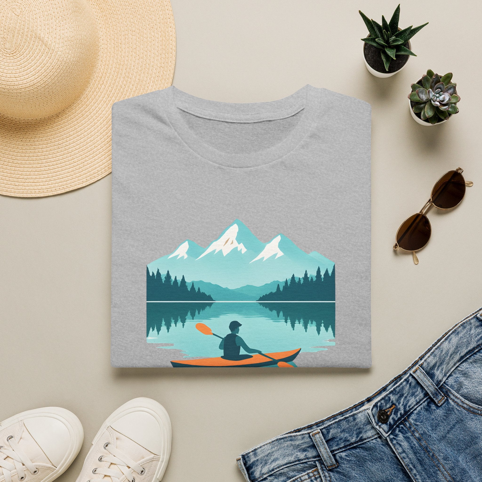 Kayak on Alpine Lake T-Shirt