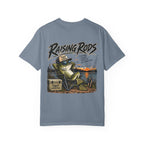 Fishing T-Shirt — "Raising Rods" Bass Fishing Graphic Tee