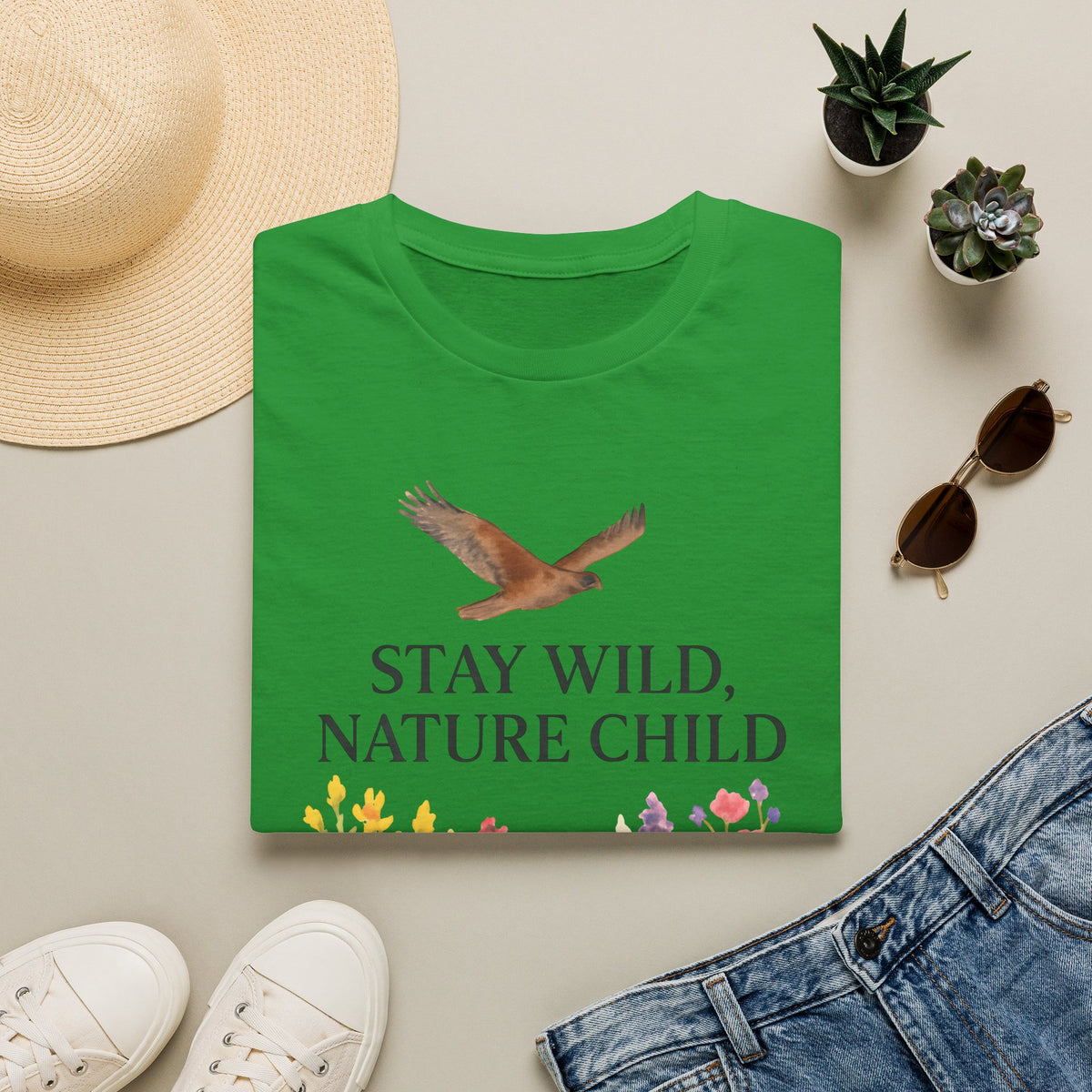 Nature Child Poster T-Shirt