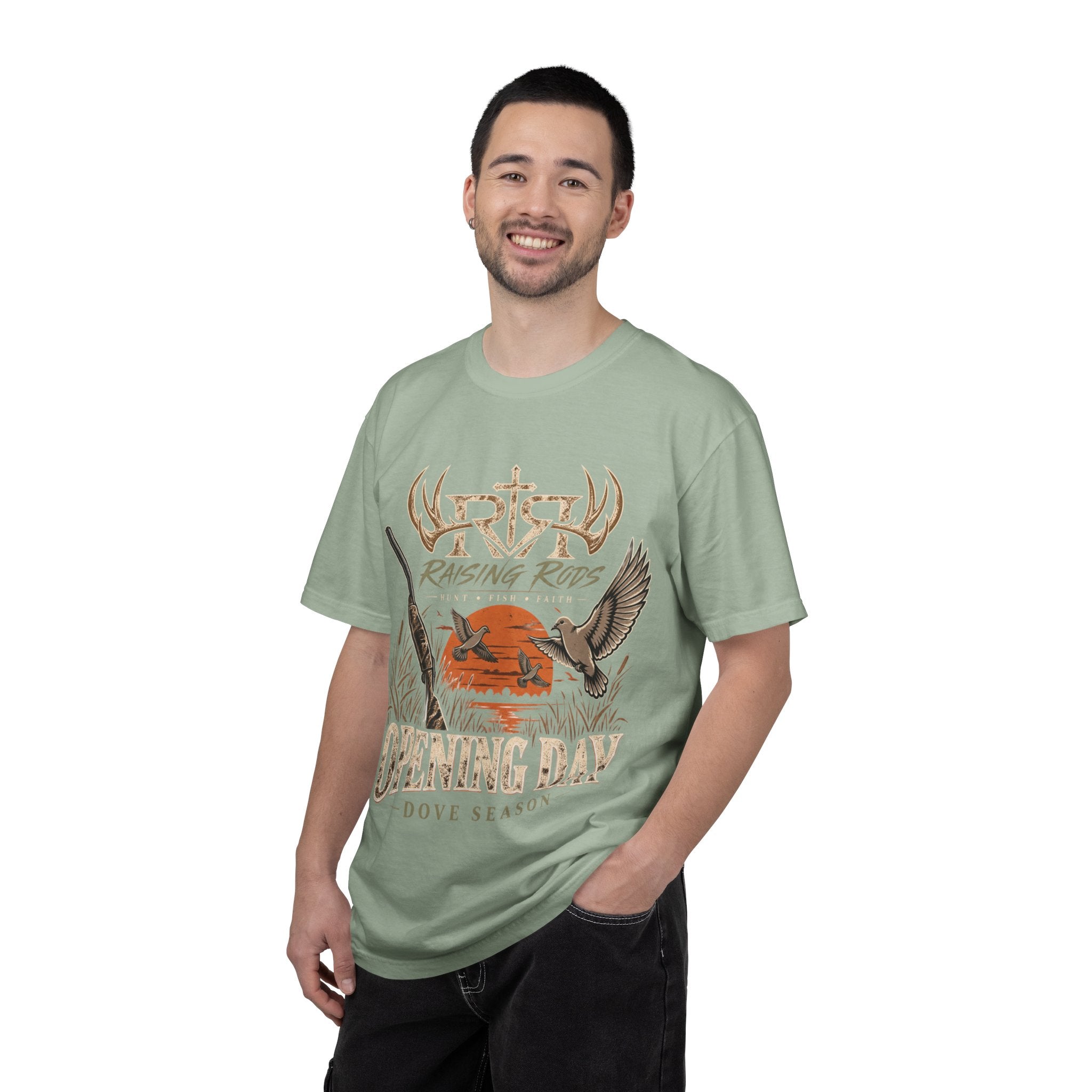 Opening Day Dove Season T-Shirt — Raising Rods Hunting Tee