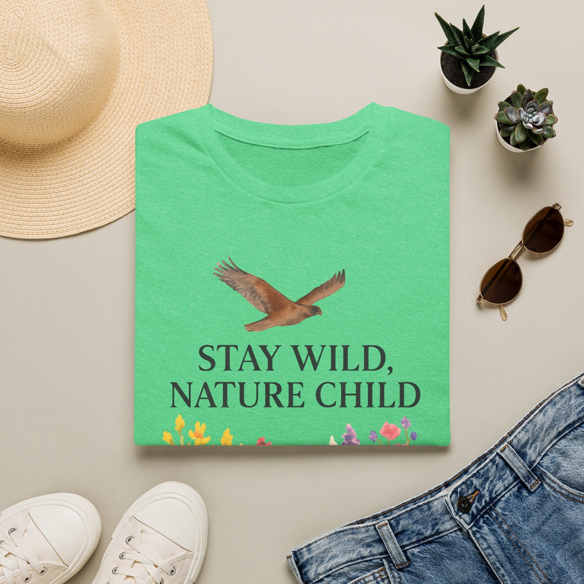 Nature Child Poster T-Shirt