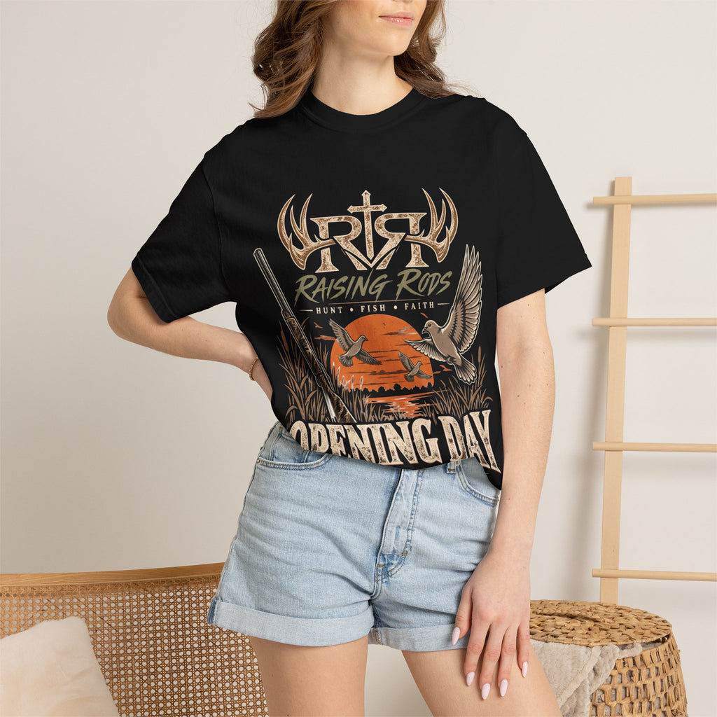 Opening Day Dove Season T-Shirt — Raising Rods Hunting Tee