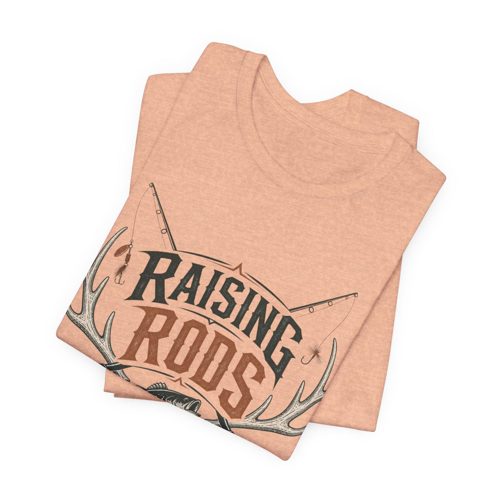 Raising Rods Fishing Tee — "Keep Calm & Get the Hook" Angler T‑Shirt