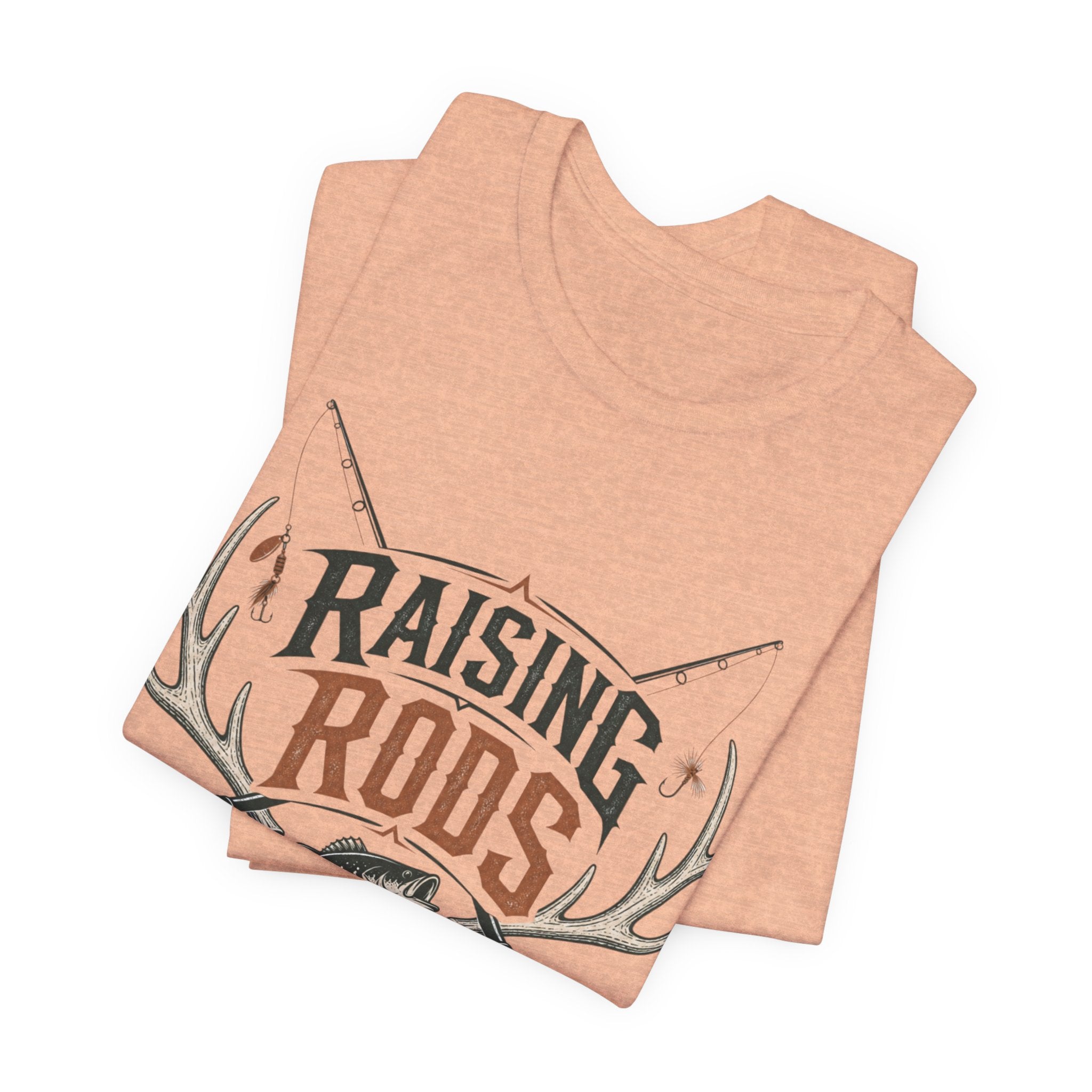 Raising Rods Fishing Tee — "Keep Calm & Get the Hook" Angler T‑Shirt