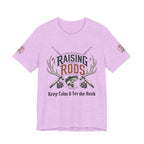Raising Rods Fishing Tee — "Keep Calm & Get the Hook" Angler T‑Shirt