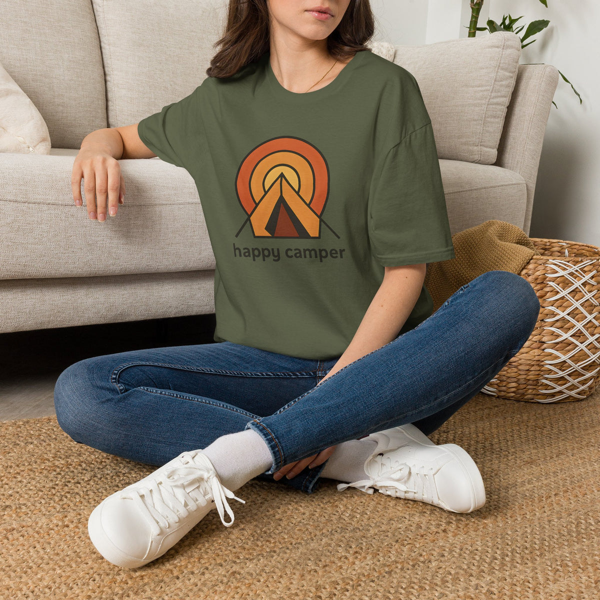 Happy Camper Logo T-Shirt