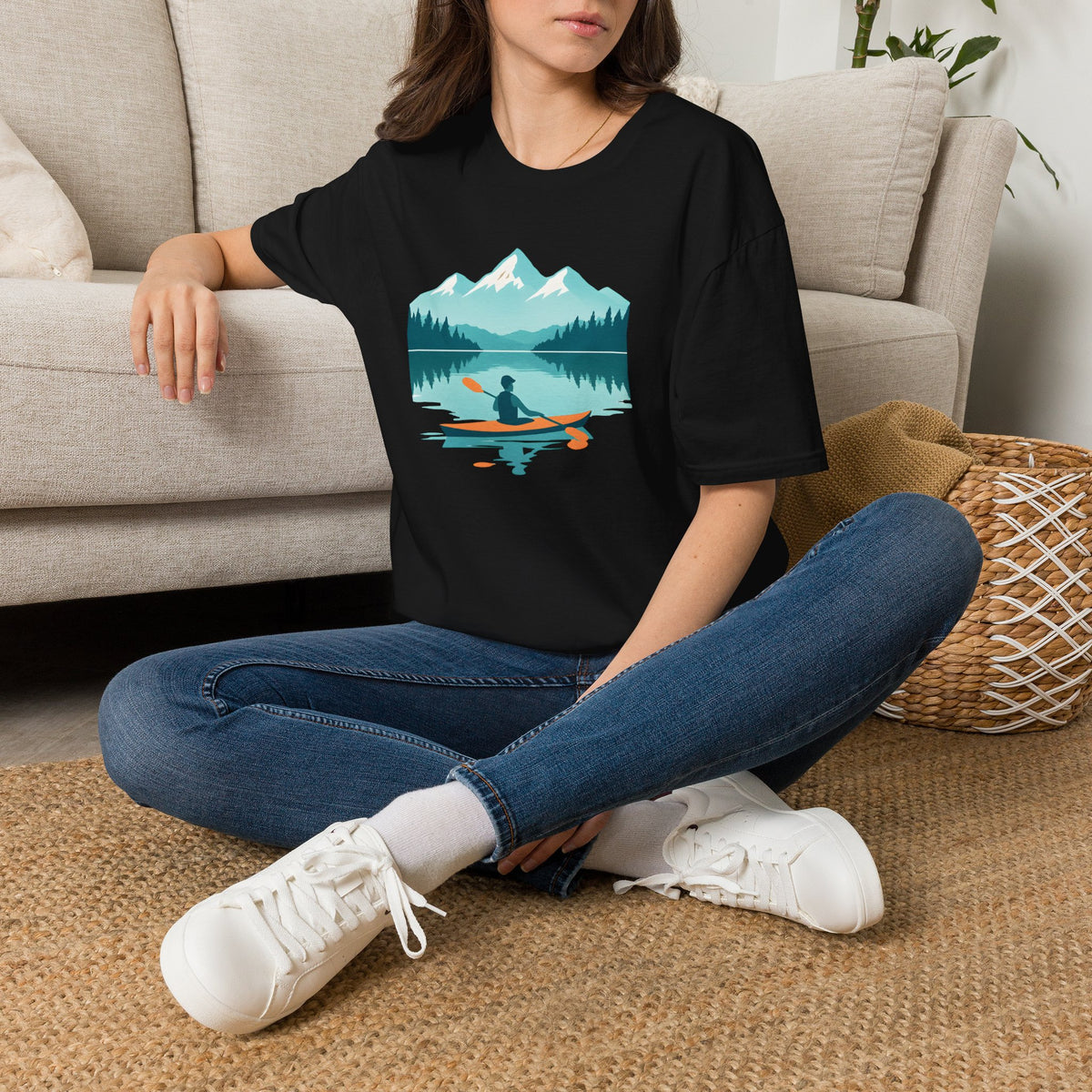 Kayak on Alpine Lake T-Shirt