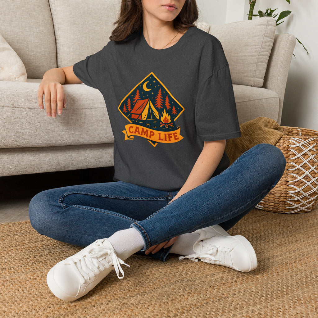 Camping Night Campfire T-Shirt