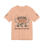 Raising Rods Fishing Tee — "Keep Calm & Get the Hook" Angler T‑Shirt