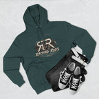 Fishing Hoodie — "Early Mornings Tight Lines" Graphic Fleece Pullover