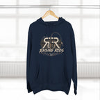 Fishing Hoodie — "Early Mornings Tight Lines" Graphic Fleece Pullover