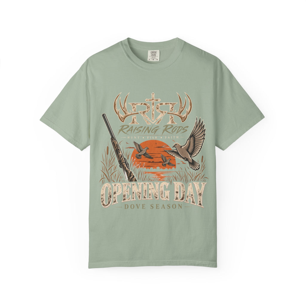 Opening Day Dove Season T-Shirt — Raising Rods Hunting Tee